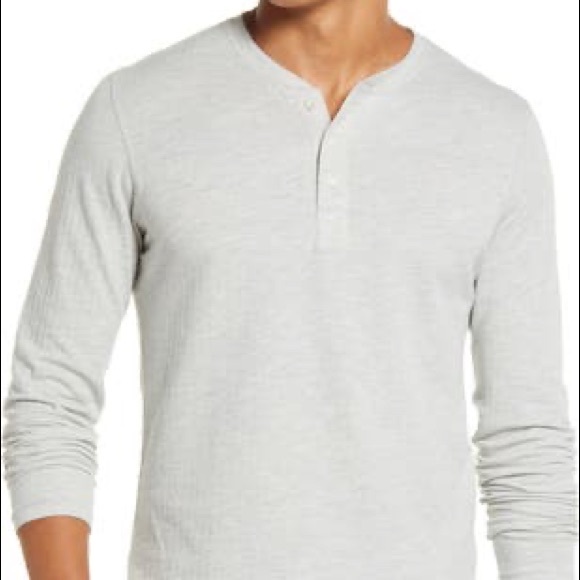 Other - Billy Reid Gray Henley Mens M